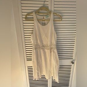 Lacy linen sundress